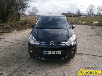 Anonse CITROEN C3, 2015r./VII, 1.199cm<sup>3</sup>, 82KM, benzyna, hatchback, 99.000km, czarny, pera, ABS, poduszki powietrzne, 4xPP, system kontroli trakcji