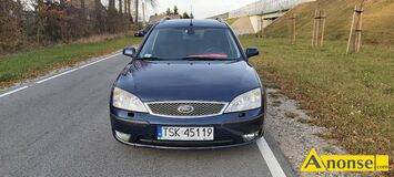 Anonse FORD MONDEO III, 2005r., 1.800cm<sup>3</sup>, 125KM, benzyna, kombi, 243.261km, czarny, metalik, system kontroli trakcji, ABS, immobiliser, ASR, autoal