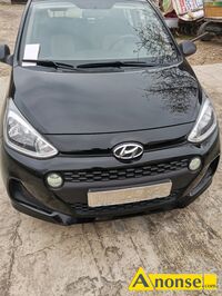 Anonse HYUNDAI I10, 2017r./V, 998cm<sup>3</sup>, 72KM, 16V, benzyna, hatchback, 166.000km, czarny, pera, ABS, ASR, immobiliser, poduszki powietrzne, 2xPP, ce