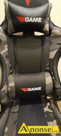 Anonse KRZESO, fotel gamingowy XGAME Army Fotel jest mao uywany w stanie idealnym. Cena 700 z, stan idealny, c.700z. LUBLIN