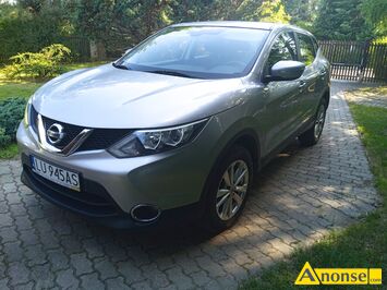 Anonse NISSAN QASHQAI, 2014r., 1.461cm<sup>3</sup>, 115KM, diesel, 203.000km, srebrny, metalik, liczba drzwi: 5 drzwi (5D): 5 drzwi (5D), c.41.500z. KONOPNIC