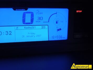 Anonse CITROEN C4 PICASSO, 2008r./XII, 1.600cm<sup>3</sup>, 150KM, 16V, benzyna, van, 164.936km, czarny, metalik, ABS, immobiliser, system kontroli trakcji, a