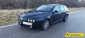 Anonse ALFA ROMEO 159, 2006r., 1.900cm<sup>3</sup>, 120KM, diesel, kombi, 276.200km, czarny, metalik, system kontroli trakcji, poduszki powietrzne, 8xPP, auto