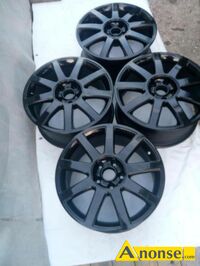 Anonse ALUFELGI 17 AUDI, VOLKSWAGEN, Szanowni Pastwo, mam do sprzedania 4 sz felg aluminiowych 17 . 7,5 cala szerokie, 5x112. otwr centralny 5,
