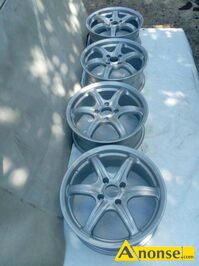 Anonse ALUFELGI 17 NISSAN, HONDA, MAZDA, MITSUBISHI, Szanowni Pastwo, mam do sprzedania 4 sz felg aluminiowych 17 . 7 cali szerokie, 4x114.3, ot