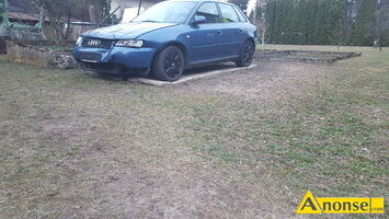 Anonse AUDI A3, 2003r., 1,6, 102KM, benzyna, 240.000km, niebieski, metalik, 8L zarejestrowany climatronic opaty wiee 5D climatronic wspomaganie