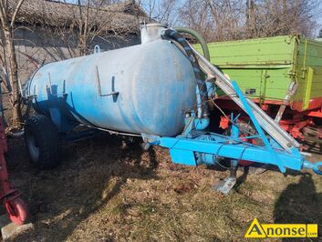Anonse BECZKA ASENIZACYJNA, 2000l c6500, 3000l c10500,4000l c 12900, 6000l pompa ssco-toczca, ocynk, sprowadzone,w, wylewka, transport, t 5177