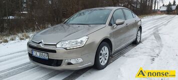 Anonse CITROEN C5, 2014r., 1.600cm<sup>3</sup>, 114KM, diesel, sedan, 245.500km, zoty, metalik, system kontroli trakcji, poduszki powietrzne, 8xPP, autoalarm