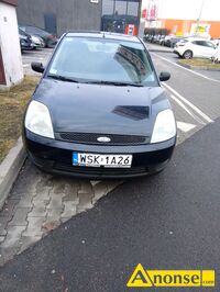 Anonse FORD FIESTA, 2004r., 1.298cm<sup>3</sup>, 75KM, benzyna, 282.000km, granatowy, poduszki powietrzne, 4xPP, liczba drzwi: 5 drzwi (5D): 5 drzwi (5D), Sal