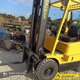 Anonse WZEK, podnonikowy, HYSTER, wysoko podnoszenia 3,3 m,udwig 1,5, stan dobry, c.20.000z. MICHAW