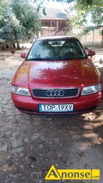 Anonse AUDI A4, 1998r., 1.598cm<sup>3</sup>, 101KM, benzyna, sedan, 221.152km, czerwony, metalik, poduszki powietrzne, 2xPP, elektryczne szyby przód (2xES), l