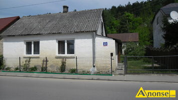 Anonse JANOWIEC N/WISŁĄ, dom 40m<sup>2</sup>, 1 kondygnacja, na działce 809m<sup>2</sup>, Do przystosowania, Rekreacyjno-mieszkalny, pokoje: 2, całość ogrodzona, ogród,