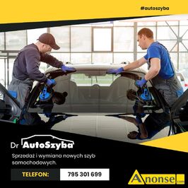 Anonse MONTER AUTO-SZYBY, umowa na czas określony, prawo jazdy ka B, zatrudnię na praktykę/przyuczenie do stanowiska Monter Auto-Szyby, praca 5 d