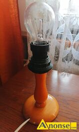 Anonse LAMPKA NOCNA, uywane, lampka nocna drewniana rodem z PRL-u, stan dobry, c.50z. LUBLIN