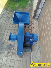 Anonse DMUCHAWA, zboa 380v silnik 7.5kw zachodnia kongskilde kolana rury solidna idealna do bina moliwo dowozu, stan bardzo dobry, c.3.950z. R