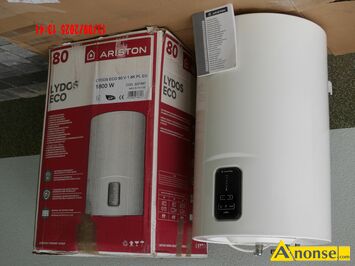 Anonse PODGRZEWACZ, ARISTON, Bojler elektryczny ARISTON LYDOS ECO 80 litrw, zainstalowany w maju 2020 r. w peni sprawny, stan idealny, c.220z do