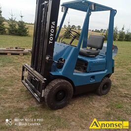 Anonse WZEK, spalinowy, TOYOTA-LINDE, c.17.000z. MICHAW