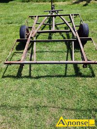 Anonse KEMPINGOWA, Podwozie/rama przyczepy kempingowej do wykorzystania np w rolnictwie, na dziace. Dugo robocza 2.60m, dugo cakowita 4.10m