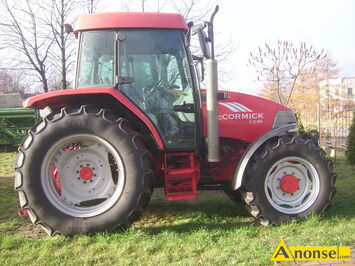 Anonse CI�GNIK, McCormik CX 90, 2001r. 5950mtg. 4x4. 90KM, 4 cyl. z turbo,z pneumatyk� 1 i 2 obwodow�, przedni Tuz, zaczep regulowany g�ra d�, kli