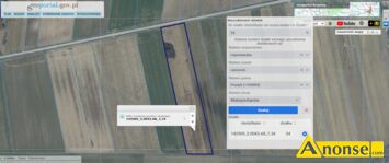 Anonse DZIA�KA ROLNA KO�O PRZYTYKA, dzia�ka 14400m<sup>2</sup>, rolna, wjazd z drogi asfaltowej, Identyfikator dzia�ki 142509_5.0043.AR_1.34 Wojew�dztwo mazow