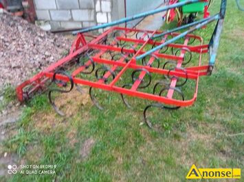 Anonse AGREGAT, Uprawowy 245cm na wysokim z�bie z wa�kiem Niemiecki idealny mo�liwo�� dowozu, stan bardzo dobry, c.2.550z�. PU�AWY