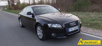 Anonse AUDI A5, 2009r., 2.000cm<sup>3</sup>, 170KM, diesel, coupe, 164.500km, czarny, metalik, ASR, poduszki powietrzne, 6xPP, autoalarm, system kontroli trak