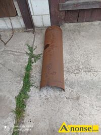 Anonse BLACHA, u�ywana, 2mm wygi�ta w kszta�cie p�kola o wymiarach 29cm x 17cm x 1m i 2,90m, stan bardzo dobry, c.25z�/mb do uzg.. KOZ��W 505-36