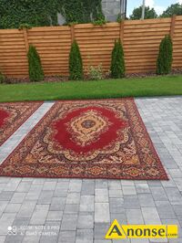 Anonse DYWAN, u�ywany, we wzory tureckie o wymiarach:1,50 x 2,50m i 2 x 3m, stan bardzo dobry, c.120z�/sz do uzg.. KOZ��W