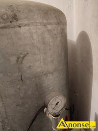 Anonse HYDROFOR, Hydrofor pionowy z manometr em 200 liter u�ywany. Kontakt jasol@tlen.pl, stan dobry, c.450z�. WY�NE