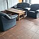MEBLE SK�RZANE ZESTAW, kolor granatowy, Sprzedam komplet mebli sk�rzanych w kolorze granatowym. W zestawie sofa 3 + osobowa, 2 osobowa + 1 f