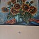 OBRAZ, sprzedam obraz olejny na p��tnie s�oneczniki wymiary 45x59cm stan obrazu idealny, stan idealny, c.380z�. W�OSZCZOWA