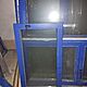 OKNA, u�ywane, sprzedam okna drewniane u�ywane w kolorze niebieskim w bardzo dobrym stanie, niezniszczone. Wymiary okien 64 x 175, 85 x108,