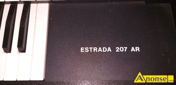 Anonse ORGANY, ESTRADA 207, elektroniczne, Polskie organy Estrada dwumanuowe, stan bardzo dobry, c.800z�. WY�MIERZYCE