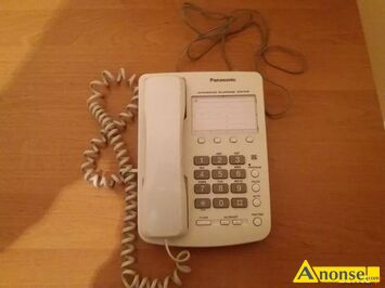 Anonse TELEFON STACJONARNY, PANASONIC, Sprzedam Super wytrzyma�y telefon stacjonarny Panasonic KX-TS10PD-W, stan bardzo dobry, 100% sprawny. Opisy