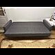 WERSALKA, Wygodna, szara rozk�adana sofa, kt�ra pos�u�y jako dodatkowe miejsce do spania. Mebel jest w bardzo dobrym stanie, nadaje si� do u