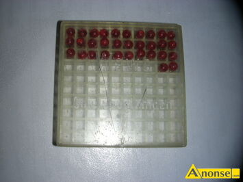 Anonse �AROWECZKI DO NAPRʯACZY PRZ�DZY W MASZYNIE DZIEWI, 21 szw pude�eczku, �ar�weczki o rozmiarze 14 x 5 mm, kolor czerwony, cena za ca�o��, s