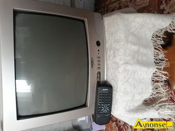Anonse SANYO, 14cali, kineskopowy, srebrny, stan bardzo dobry, c.150z� do uzg.. KIELCE 41