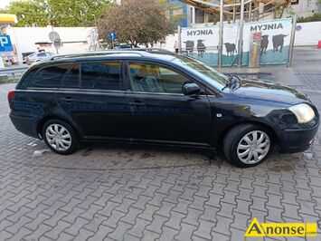 Anonse - TOYOTA AVENSIS, 2003r./XII, 2.000cm<sup>3</sup>, 150KM, 16V, benzyna, kombi, 370.000km, czarny, metalik, ABS, poduszki powietrzne, 8xPP, blokada skrzyn Anonse TOYOTA AVENSIS, 2003r./XII, 2.000cm<sup>3</sup>, 150KM, 16V, benzyna, kombi, 370.000km, czarny, metalik, ABS, poduszki powietrzne, 8xPP, blokada skrzyn