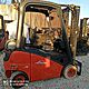 W�ZEK, spalinowy, LINDE, wysoko�� pod.3 m, ud�wig 1600 kg, zasilany gazem, 2009 r., stan dobry, c.30.000z�. MICHA��W