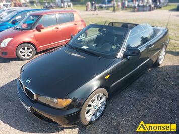 Anonse BMW E46, 2004r., 2.000cm<sup>3</sup>, 143KM, benzyna, kabrio, 195.000, czarny, metalik, immobiliser, ABS, komputer pok�adowy, elektryczne lusterka, wsp