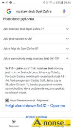 Anonse FELGI OPEL WEKTORA C 17 CALI, stan bardzo dobry, c.550z�. RADOM