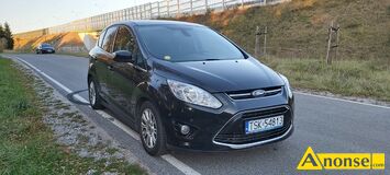 Anonse FORD C-MAX, 2012r., 1.600cm<sup>3</sup>, 95KM, diesel, van, 193.800km, czarny, metalik, ASR, poduszki powietrzne, 8xPP, autoalarm, immobiliser, ABS, sy