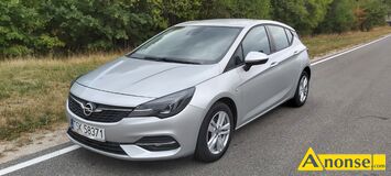Anonse OPEL ASTRA, 2020r./IX, 1.500cm<sup>3</sup>, 105KM, diesel, hatchback, 85.600km, srebrny, metalik, system kontroli trakcji, ABS, immobiliser, ASR, autoa