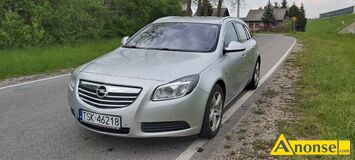 Anonse OPEL INSIGNIA, 2009r., 2.000cm<sup>3</sup>, 160KM, diesel, kombi, 301.800km, srebrny, metalik, immobiliser, ASR, ABS, system kontroli trakcji, poduszki