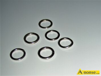 Anonse k�ka krawiecko kaletnicze metalowe 14 mm grubo��, 1000 szt za 30 z�, stan bardzo dobry, c.30z�. LUBLIN