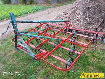 Anonse AGREGAT, uprawowy niemiecki na wysokim z�bie 2,45cm idealny do C-330 lub T 25 mo�liwo�� dowozu, stan bardzo dobry, c.2.450z�. MIRZEC 690-1