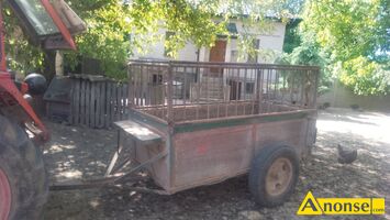 Anonse DWUKULKA, Sprzedam do ci�gnika pszyczepk� do przewozu zwierz�t jedno�owa, stan bardzo dobry, c.1.450z� do uzg.. MICHA��W