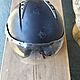KASK, kask uzywany czarny z przylbica, c.35z�. TUMLIN-W�GLE