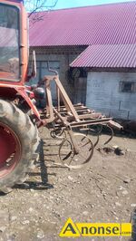Anonse KULTYWATOR, ci�gnikowy, ROBIONY, Kultywator robiony dwunasto �apowy jednej brak, stan dobry, c.450z� do uzg.. MICHA��W