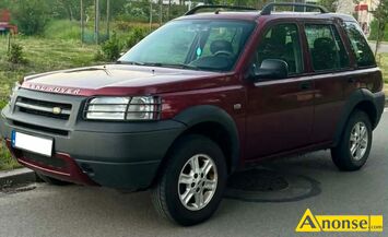 Anonse LAND ROVER FREELANDER, 2003r., 1.950cm<sup>3</sup>, 315.000km, LAND ROVER Freelander 2.0 TD 2.1t 2.0D Rok prod.: 2003 Przebieg: 315 000 km Rodzaj silni